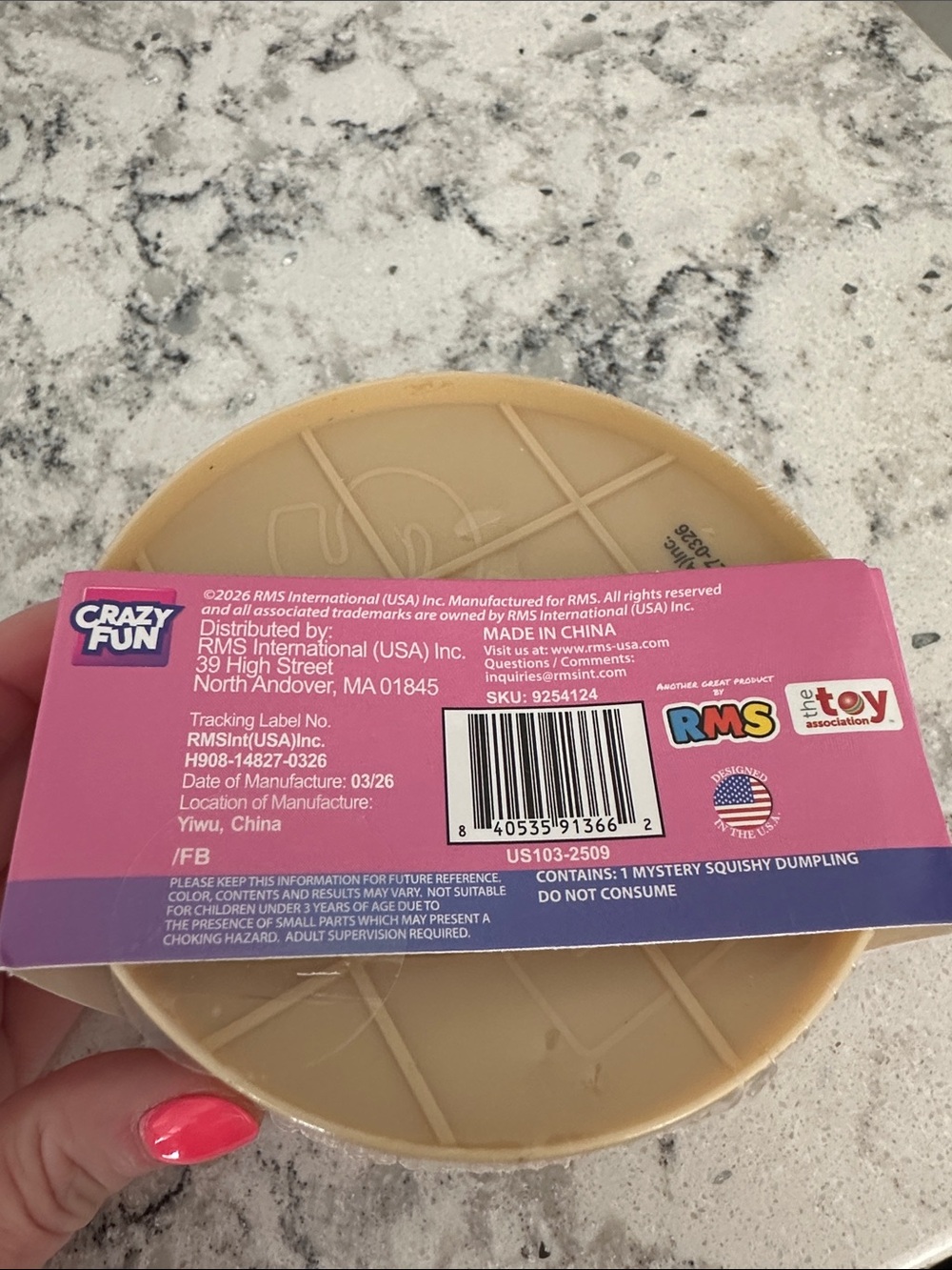 RMS Authentic Original Mystery Dumpling- Purple Holographic Edition (NWT) - Picture 2 of 2